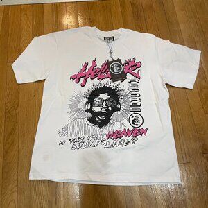 Hellstar l "Is This What Heaven Sounds Like" Cream Brand New With Tags Sz L